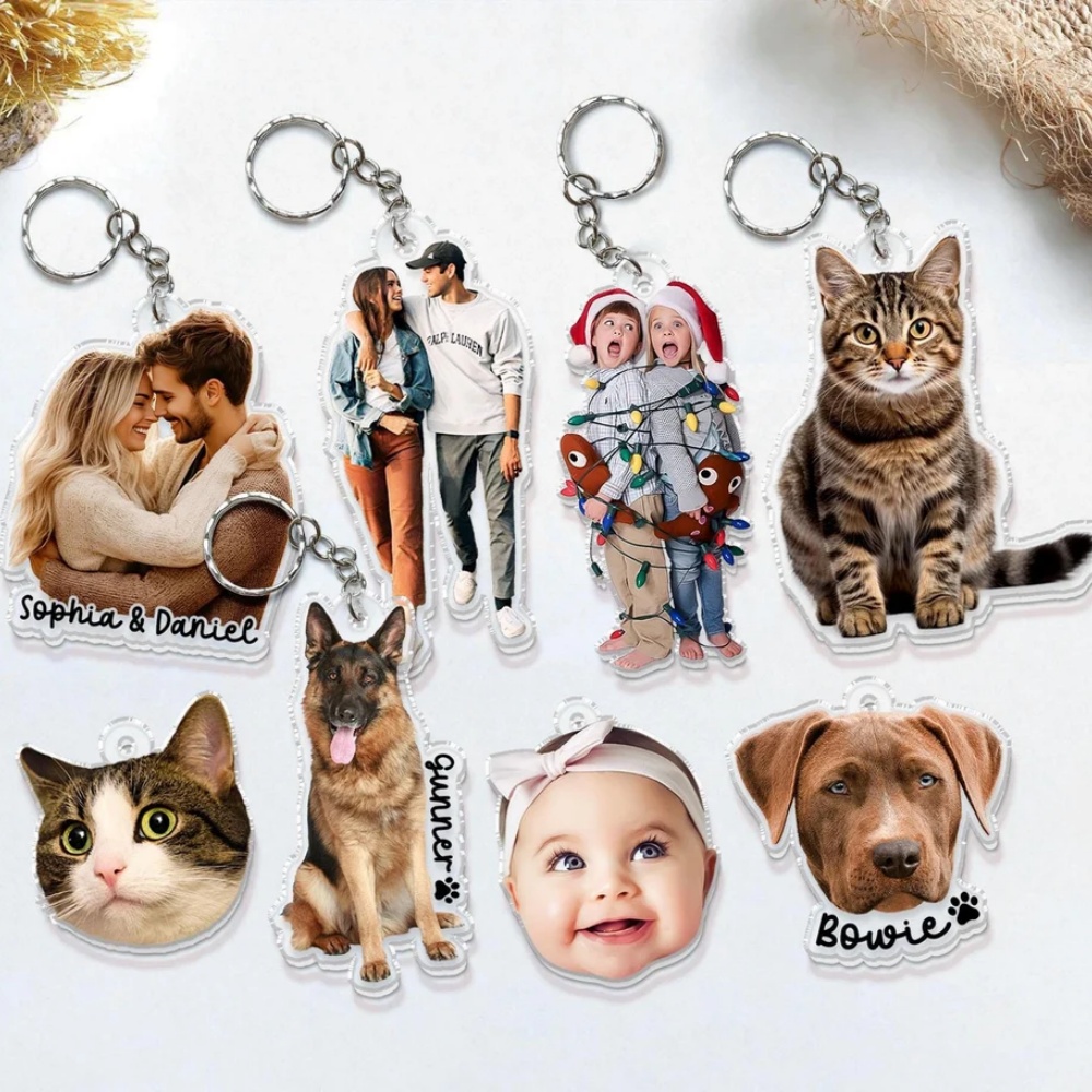 Chaveiros de acrílico personal - Pet Portrait Custom avaliação e preço